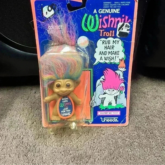 Vintage Trolls party favors and stamper - Picture 3 of 10